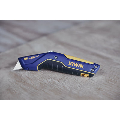 IRWIN 3/4-in 1-Blade Retractable Utility Knife with On Tool Blade Storage