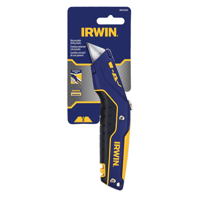 IRWIN 3/4-in 1-Blade Retractable Utility Knife with On Tool Blade Storage