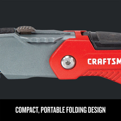 CRAFTSMAN 3/4-in 3-Blade Folding Retractable Utility Knife