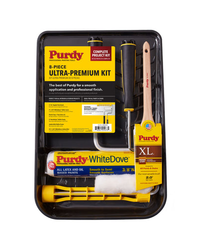 Purdy Ultra Premium 8-Piece Woven Paint Roller Kit