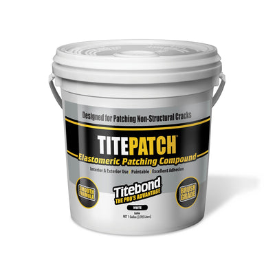 Titebond TitePatch 4-Pack 1-Gallon White Paintable Latex Caulk