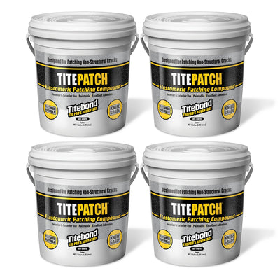 Titebond TitePatch 4-Pack 1-Gallon Off-white Paintable Latex Caulk