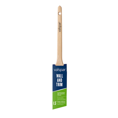 Valspar 1-1/2-in Reusable Polyester Angle Paint Brush (Sash Brush)