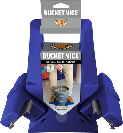 Bucket Vice 3.5-Gallon and 5-Gallon Blue Plastic Bucket Base