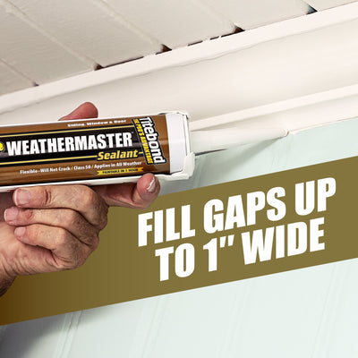 Titebond WeatherMaster 12-Pack 9.5-oz Gray Paintable Advanced Sealant Caulk