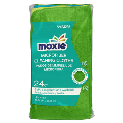 MOXIE 24-Pack Microfiber Cloth