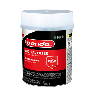 Bondo Lightweight 28-oz Color-changing, Heavy Duty Interior/Exterior Gray Body Filler