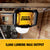 DEWALT 5000-Lumen LED Battery-operated Rechargeable Portable Work Light