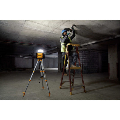 DEWALT 5000-Lumen LED Battery-operated Rechargeable Portable Work Light