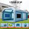 VEVOR 98.4-in x 118.08-in 19.68 FT Inflatable Paint Booth