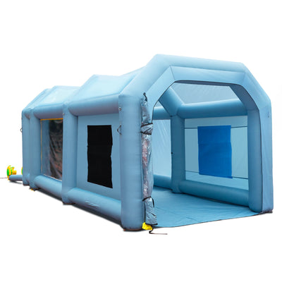 VEVOR 98.4-in x 118.08-in 19.68 FT Inflatable Paint Booth