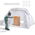 VEVOR 72-in x 84-in 10 x 7 x 6 FT Spray Paint Booth Inflatable Paint Booth