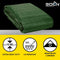 BOEN 6-ft x 8-ft Green Waterproof Commercial Polyethylene 16-mil Tarp