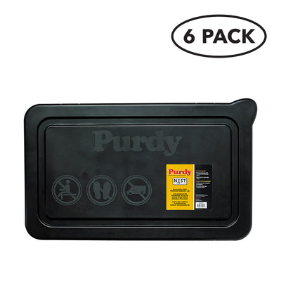 Purdy 6-Pack Black Plastic Bucket Lid