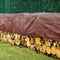 VEVOR 12-ft x 10-ft Brown Waterproof Standard Polyethylene 16-mil Tarp