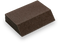 Marshalltown Sanding Sponge Single Angled Fine Grit Fine 220-Grit Sanding Block 2.88-in x 4.88-in