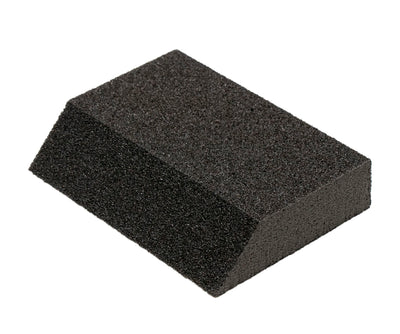 Marshalltown Sanding Sponge Single Angled Medium Grit Medium 120-Grit Sanding Block 2.88-in x 4.88-in