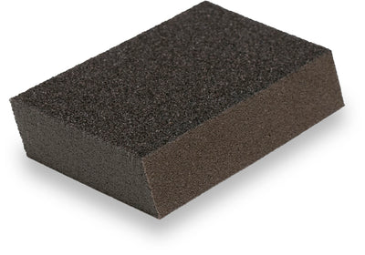 Marshalltown Sanding Sponge Dual-Angled Medium/Fine Grit Medium Multi-grade Pack Grit Sanding Block 2.88-in x 4.88-in