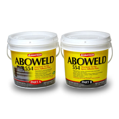 Abatron ABOWELD 2-Pack 2-Gallon Heavy Duty Interior/Exterior Gray Patching Compound Kit