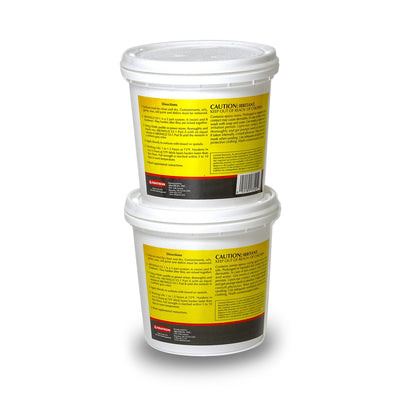 Abatron ABOWELD 2-Pack 2-Quart Heavy Duty Interior/Exterior Gray Patching Compound Kit