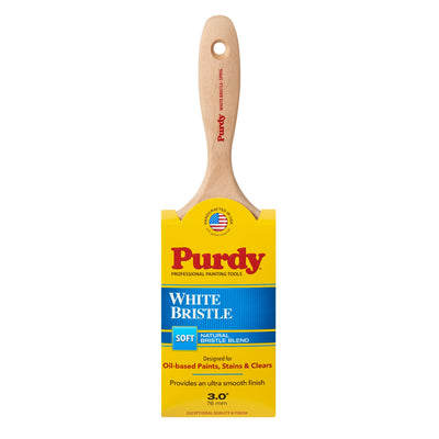 Purdy White Bristle 3-in Natural Bristle Flat Paint Brush