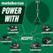 Metabo HPT 18-volt 4000-Lumen LED Battery-operated and Plug Rechargeable Stand Work Light