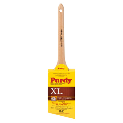 Purdy 6-Pack 3-in Reusable Nylon- Polyester Blend Angle Paint Brush (General Purpose Brush)