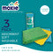 MOXIE Cleaning Cloths 3-Pack Microfiber Cloth