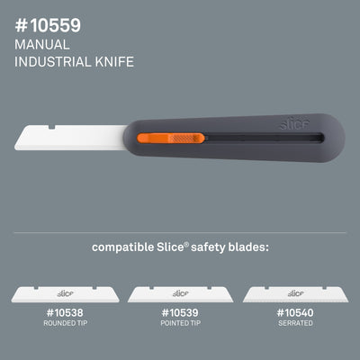 Slice Manual Industrial 17.5Mm 1-Blade Retractable Utility Knife