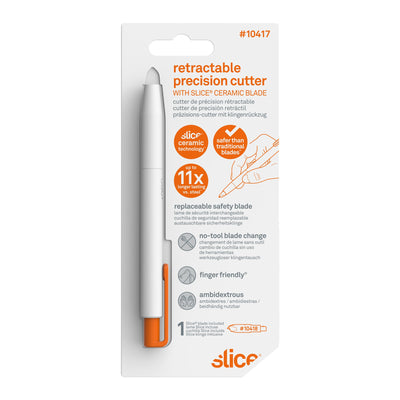 Slice Retractable Precision Cutter 0.5Mm 1-Blade Retractable Utility Knife