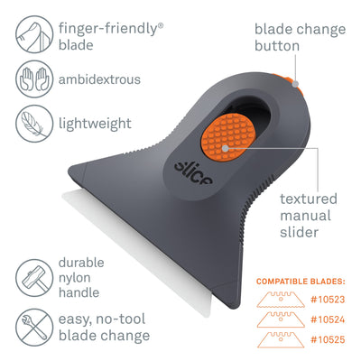 Slice Manual Small Scraper 19Mm 1-Blade Retractable Utility Knife