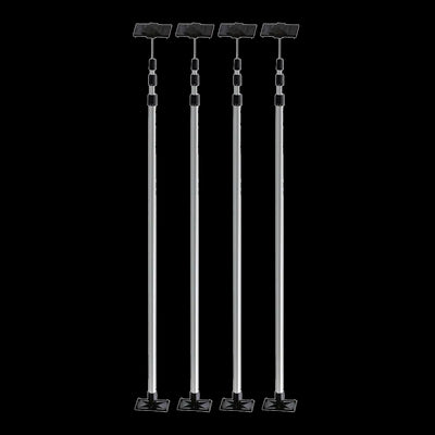 MAXVAC DustBarrier Telescopic Pole 10ft (1.10 - 3.10m), Set of 4 in Carry Case