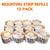 RE-U-ZIP® Mounting Strip RE-FILL™ | 12-Pack